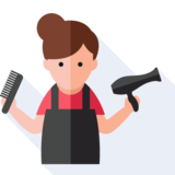 die Friseurin - hairdresser