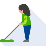  aufwischen - to mop up