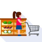  supermarket - der Supermarkt