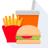 la comida rápida - il fast food