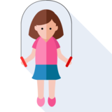la cuerda de saltar - skipping rope