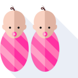 las gemelas - twin girls