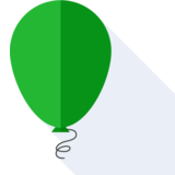 el globo - il palloncino