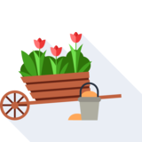 le jardin - il giardino