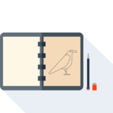 le carnet de croquis - sketchbook