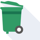 la poubelle - waste bin