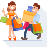 les courses - shopping