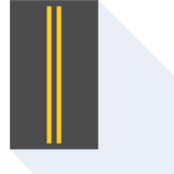 la double ligne jaune - double yellow line