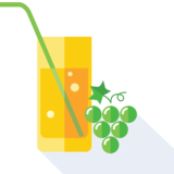 le jus de raisin - der Traubensaft