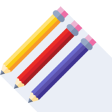 le crayon à papier - der Bleistift