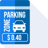 le ticket de parking - parking ticket