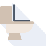 les toilettes - die Toilette