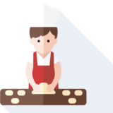 pétrir la pâte - to knead dough