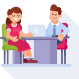 il colloquio - das Interview